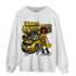 Vivid Sulfur 4s Sweatshirt Match Team Sneaker Girl - NastyJamz
