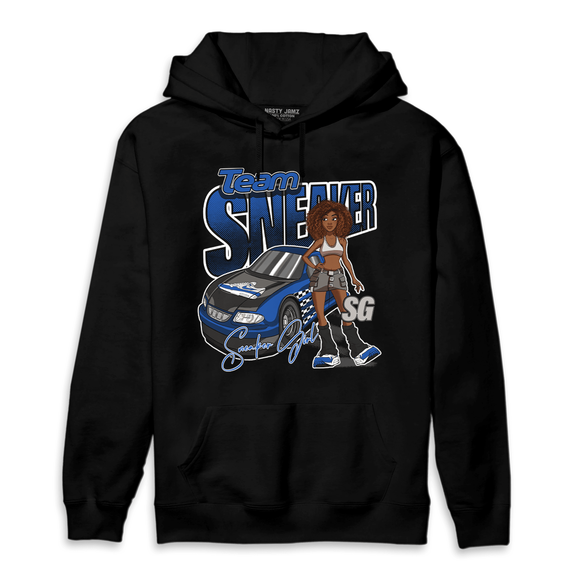 Air Max 1 86 Royal Hoodie Match Team Sneaker Girl - NastyJamz