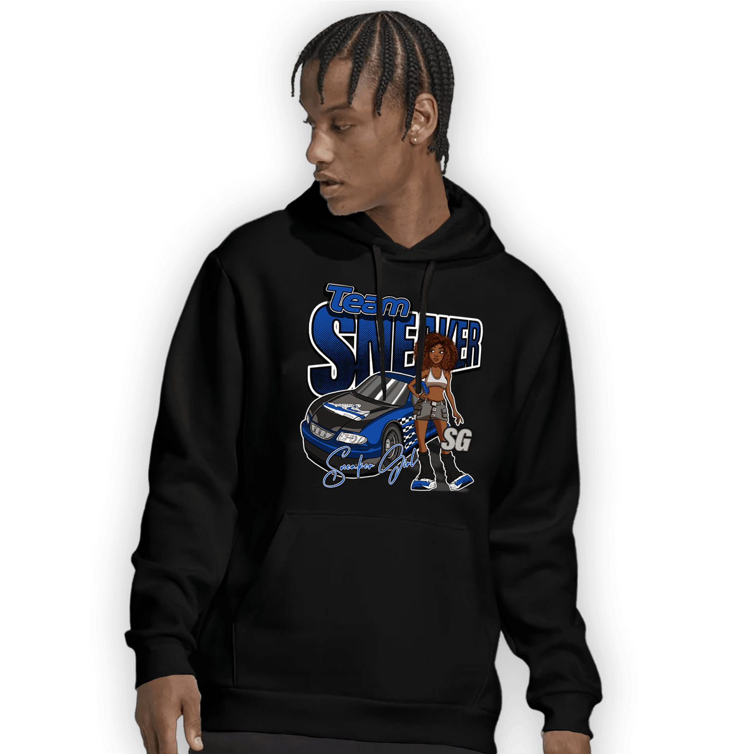 Air Max 1 86 Royal Hoodie Match Team Sneaker Girl - NastyJamz