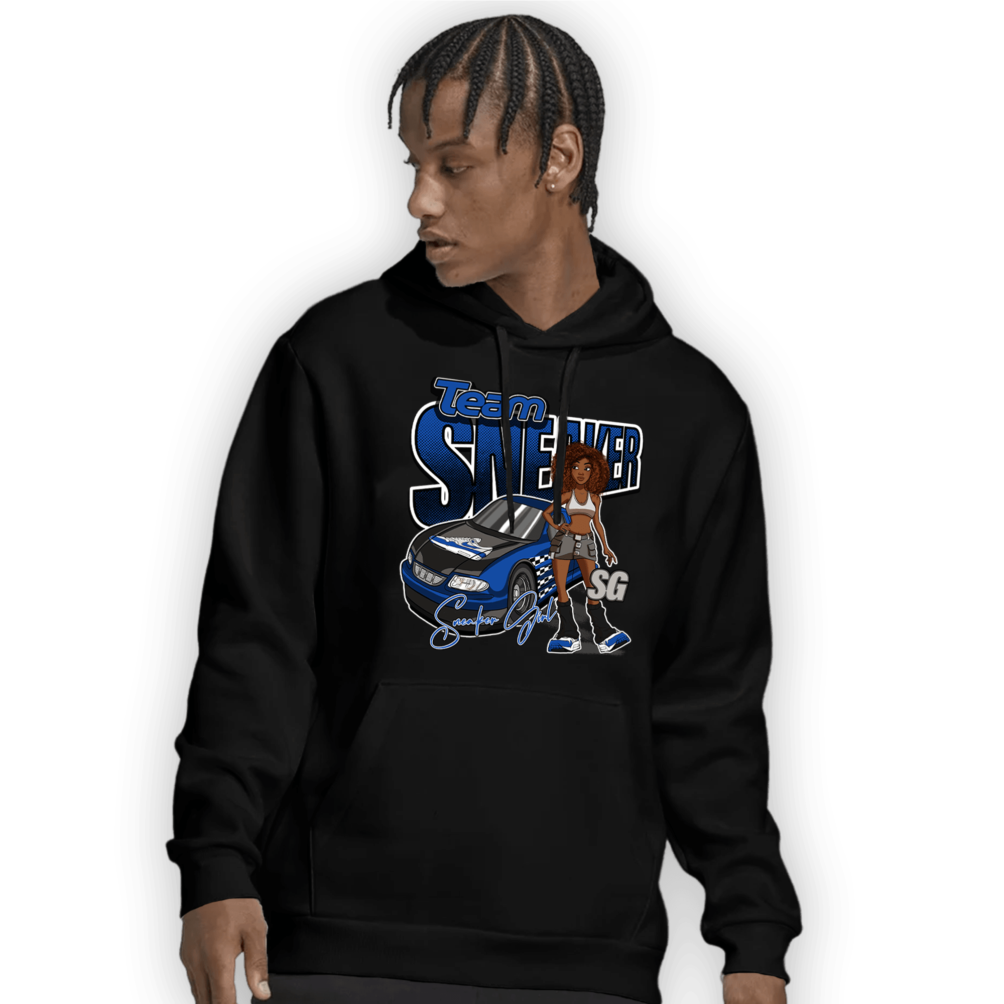 Air Max 1 86 Royal Hoodie Match Team Sneaker Girl - NastyJamz