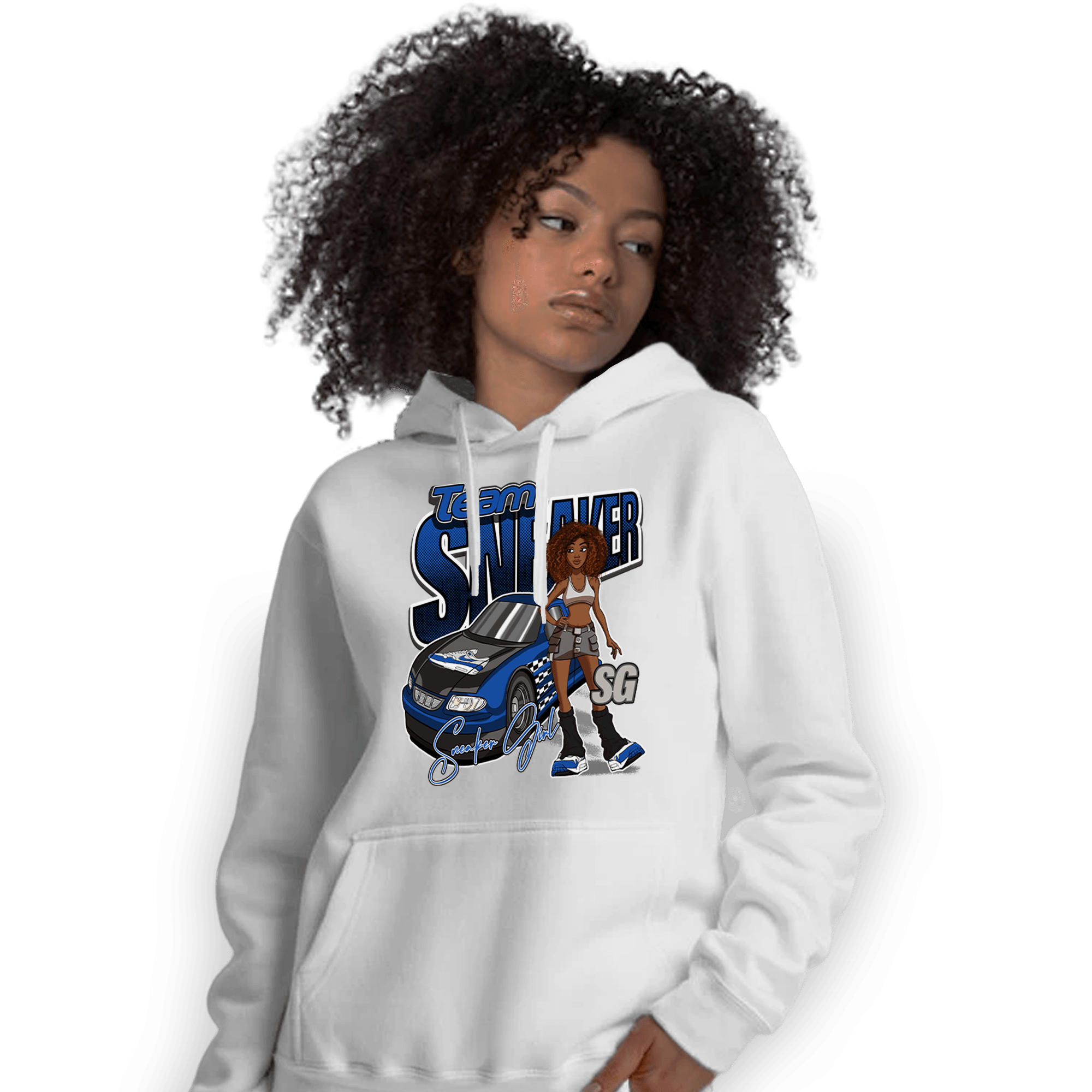 Air Max 1 86 Royal Hoodie Match Team Sneaker Girl - NastyJamz