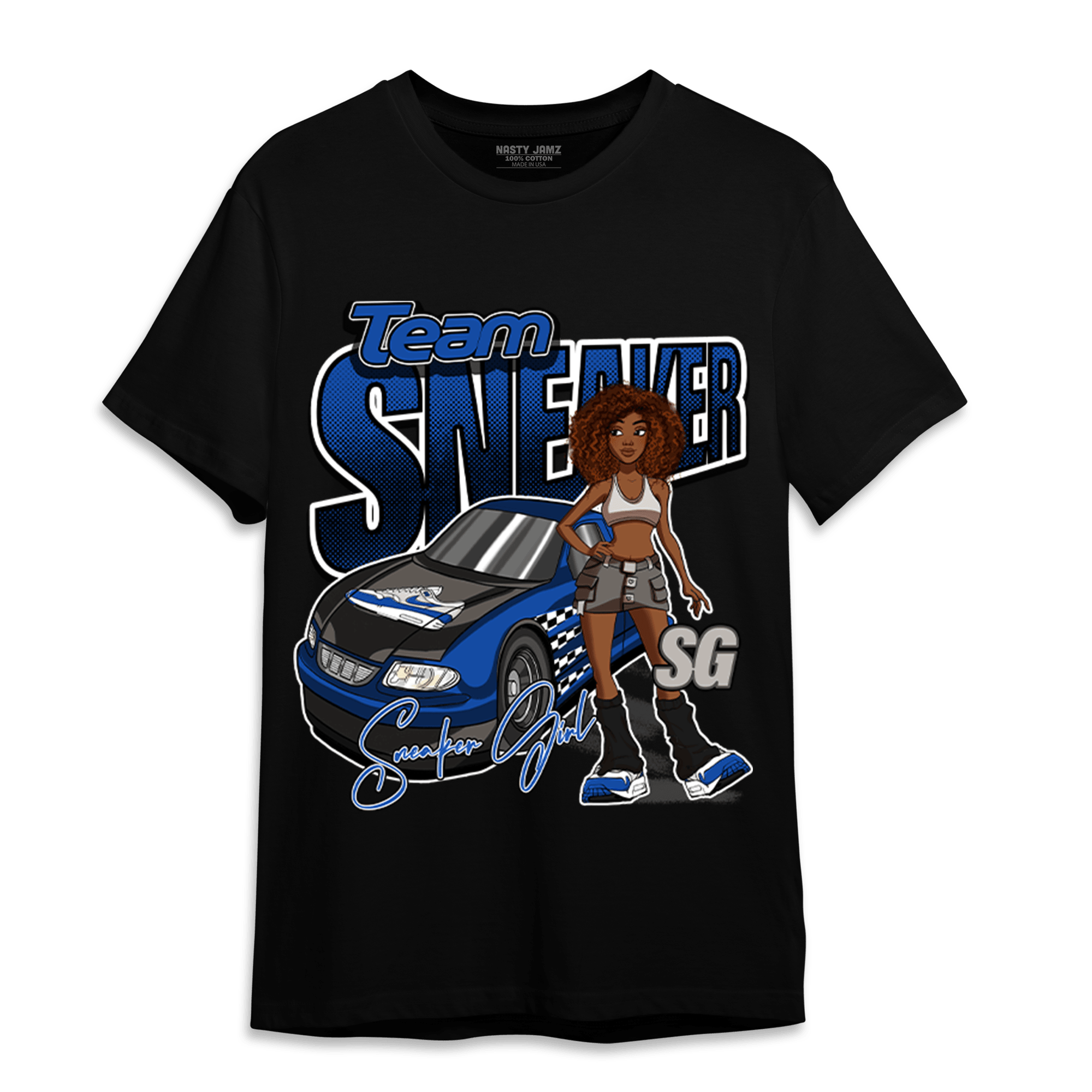 Air Max 1 86 Royal T Shirt Match Team Sneaker Girl - NastyJamz