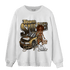 High OG Metallic Gold 1s Sweatshirt Match Team Sneaker Girl - NastyJamz