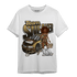 High OG Metallic Gold 1s T Shirt Match Team Sneaker Girl - NastyJamz