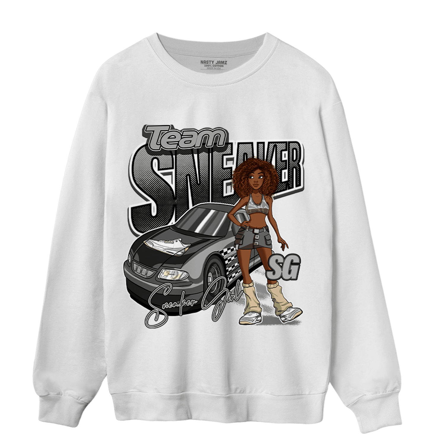 Craft Ivory 3s Sweatshirt Match Team Sneaker Girl - NastyJamz