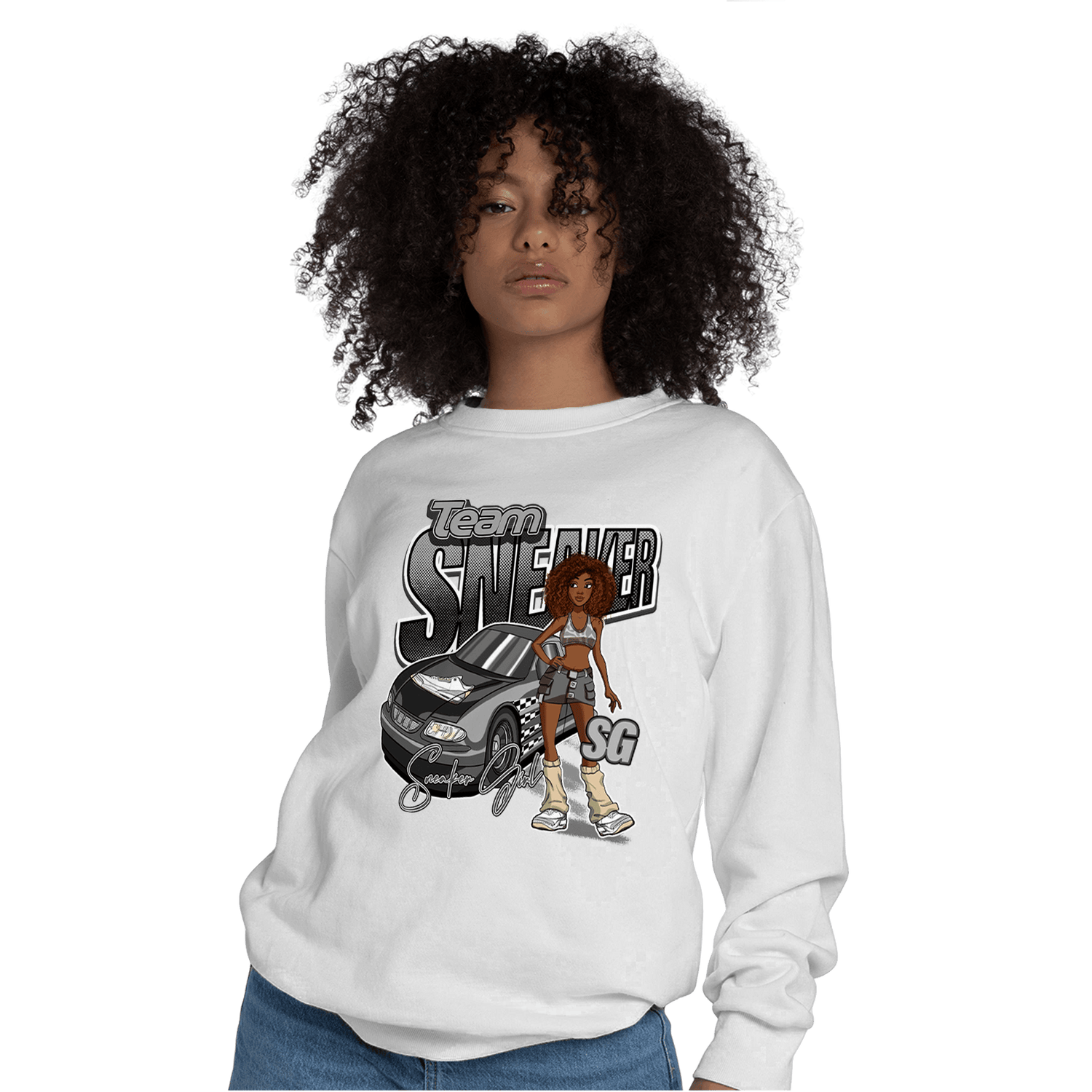 Craft Ivory 3s Sweatshirt Match Team Sneaker Girl - NastyJamz