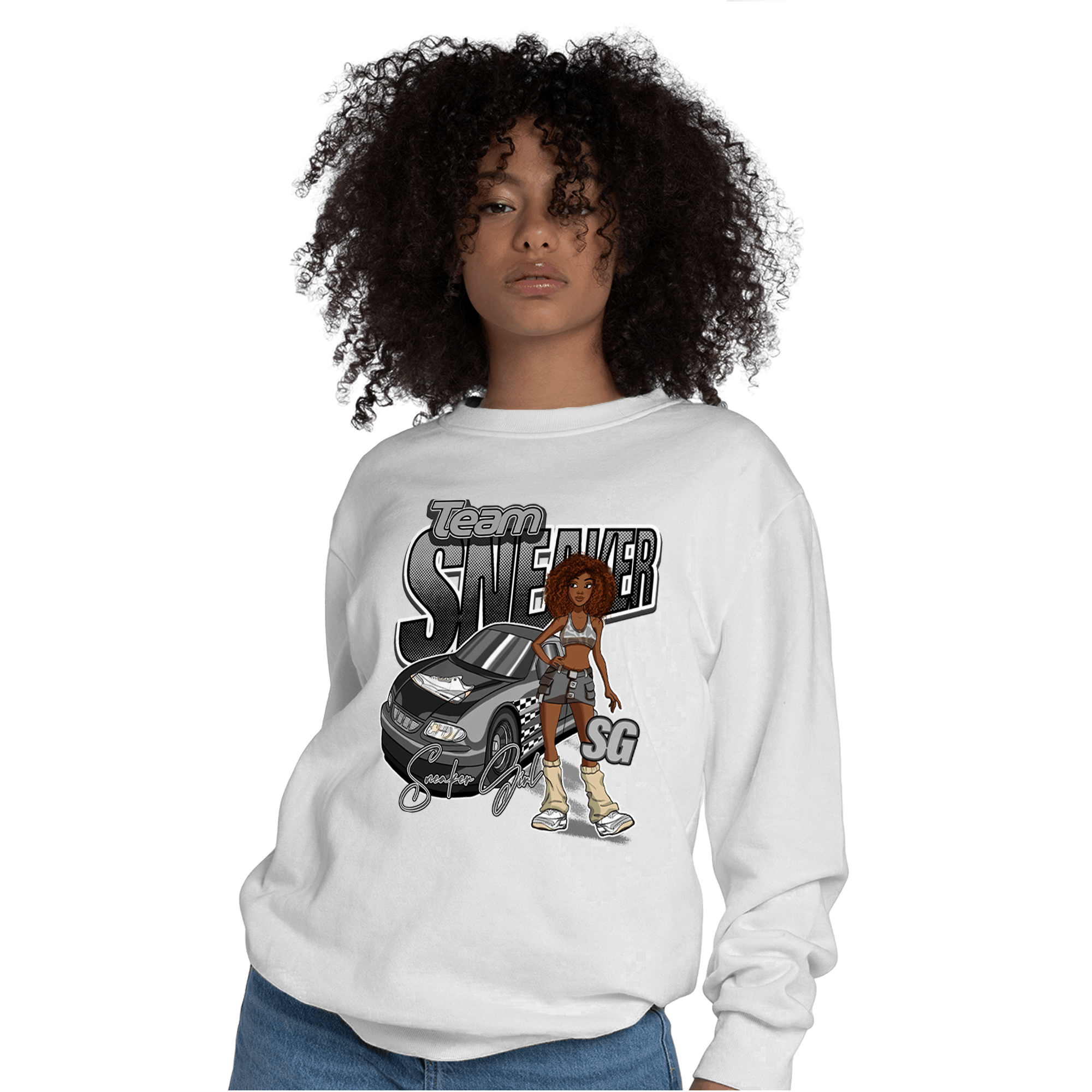 Craft Ivory 3s Sweatshirt Match Team Sneaker Girl - NastyJamz