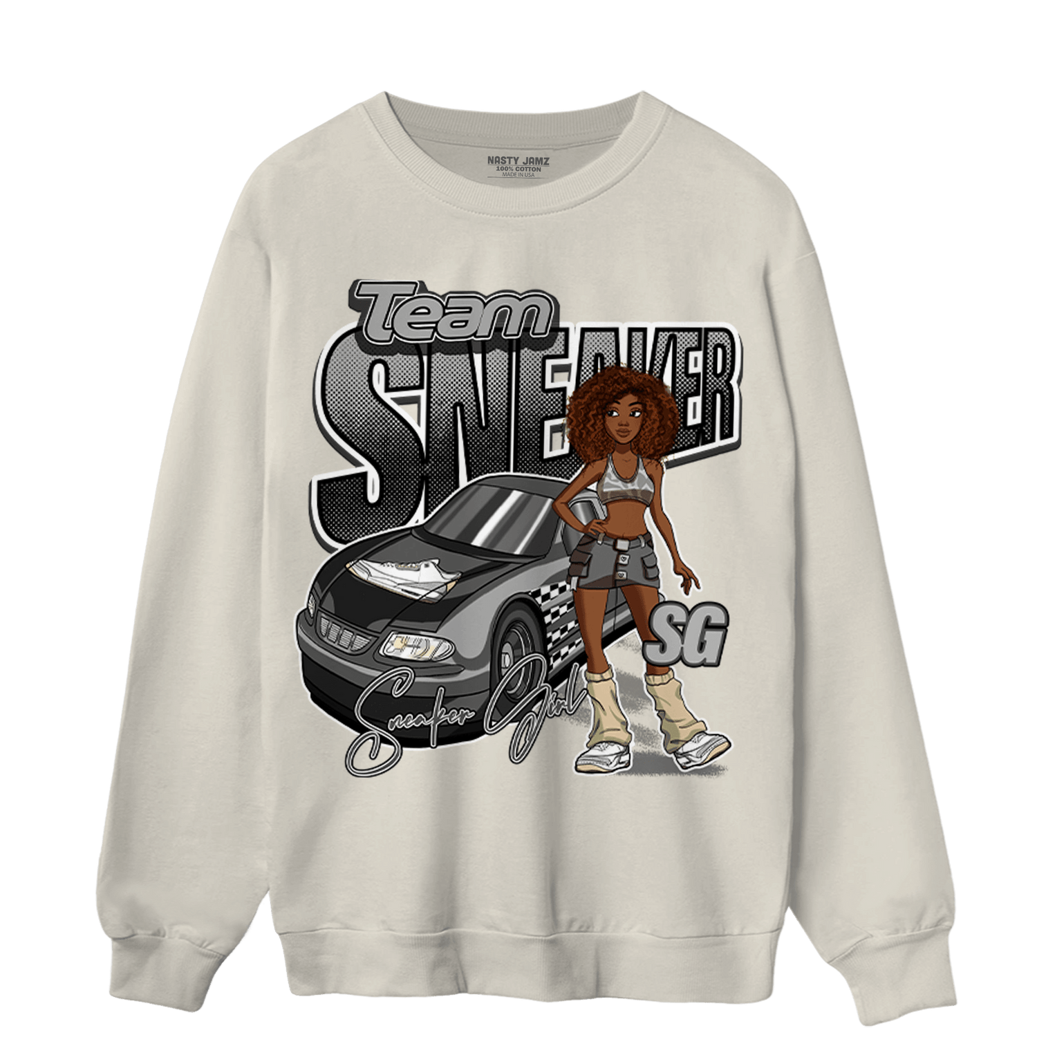 Craft Ivory 3s Sweatshirt Match Team Sneaker Girl - NastyJamz