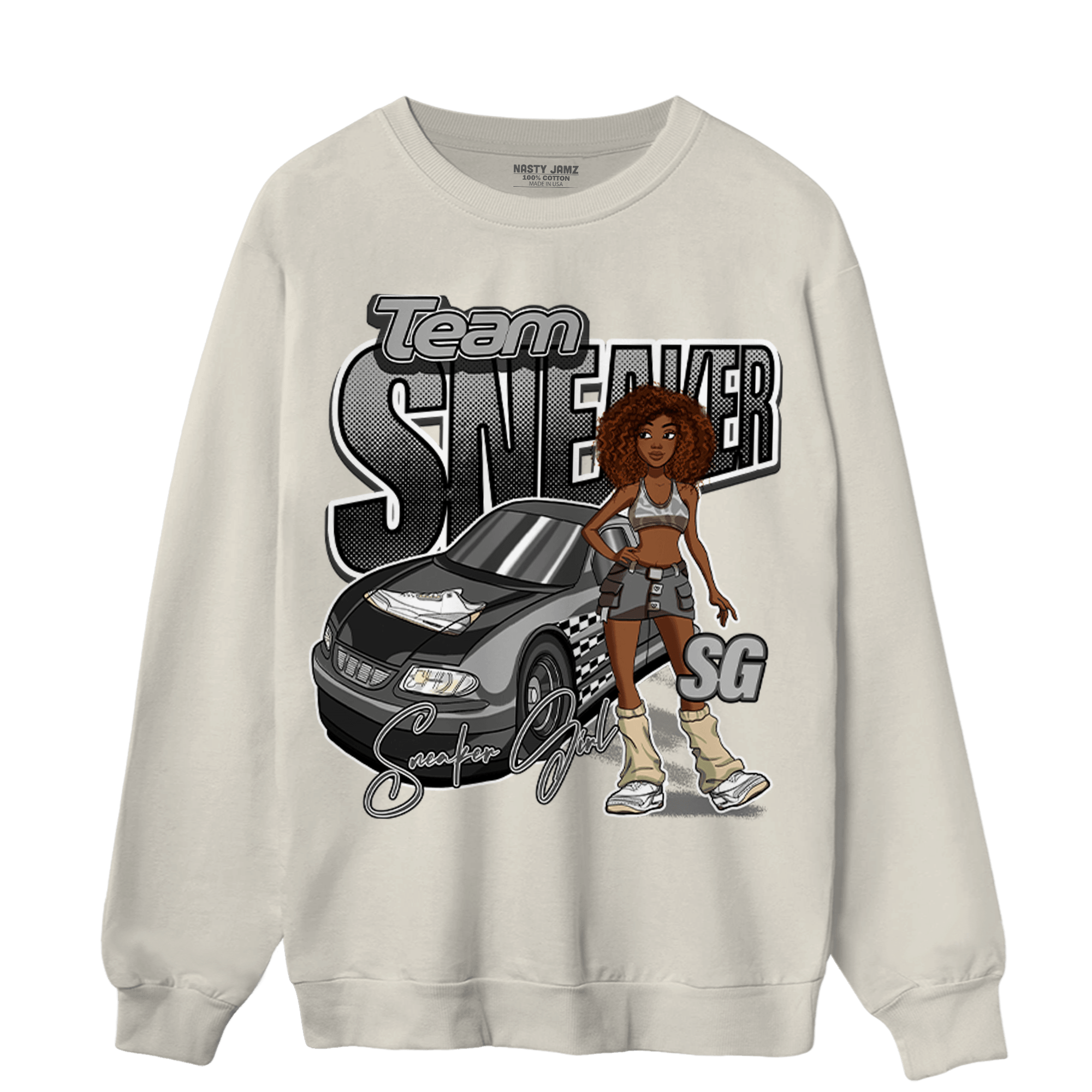 Craft Ivory 3s Sweatshirt Match Team Sneaker Girl - NastyJamz