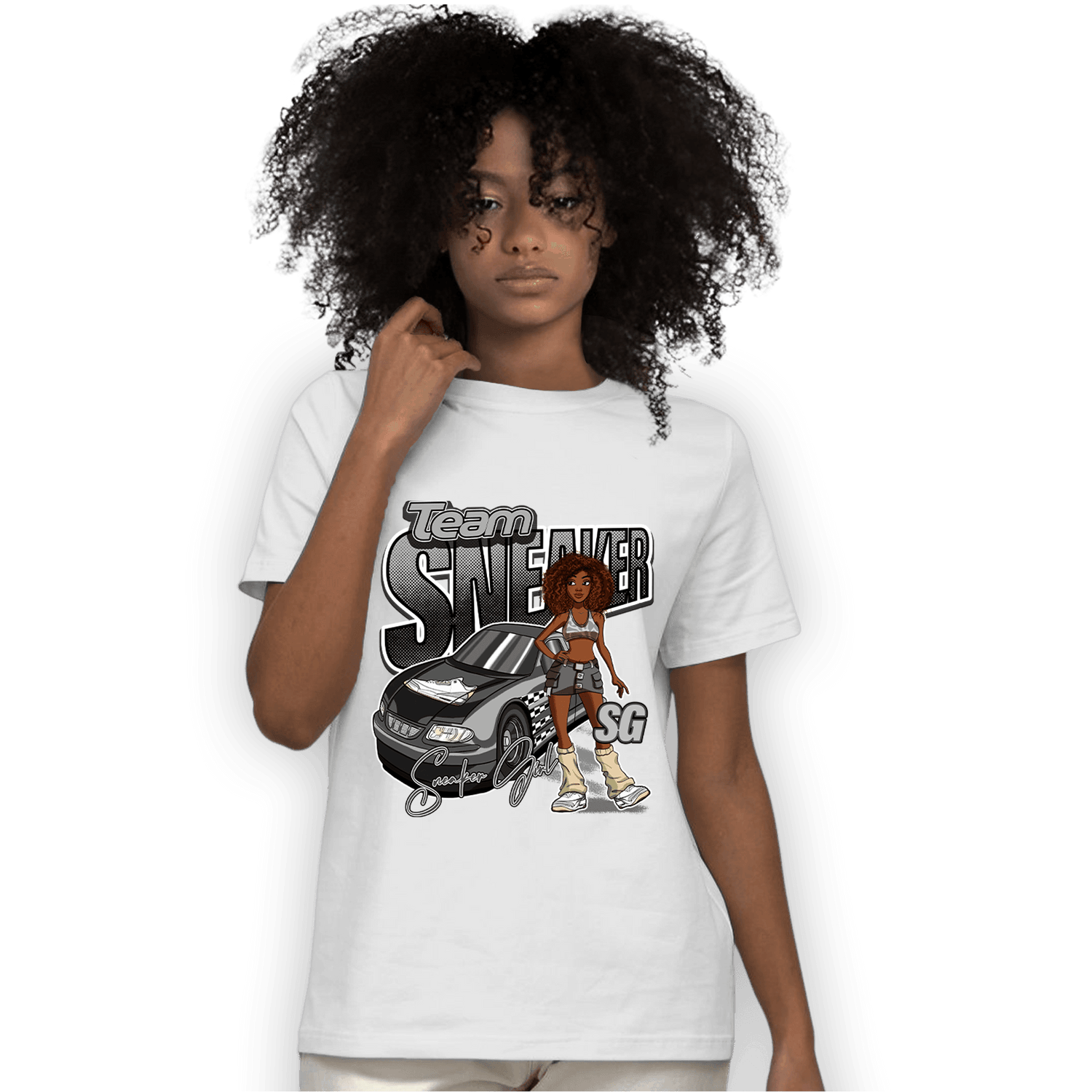 Craft Ivory 3s T Shirt Match Team Sneaker Girl - NastyJamz