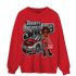 Bred Reimagined 4s Sweatshirt Match Team Sneaker Girl - NastyJamz