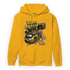 Yellow Ochre 6s Hoodie Match Team Sneaker Girl - NastyJamz