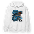 Powder Blue 9s Hoodie Match Team Sneaker Girl - NastyJamz