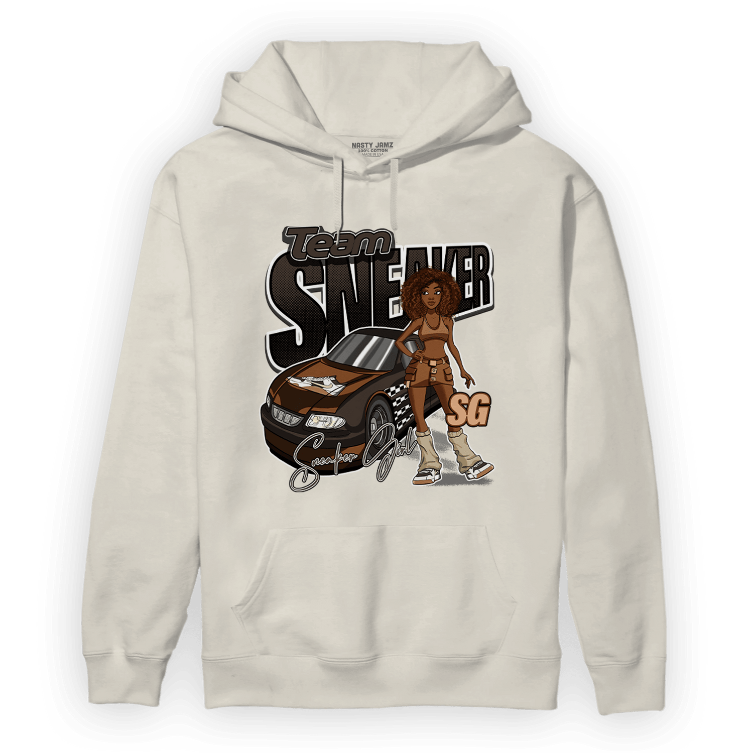 Jumpman Jack Hoodie Match Team Sneaker Girl - NastyJamz
