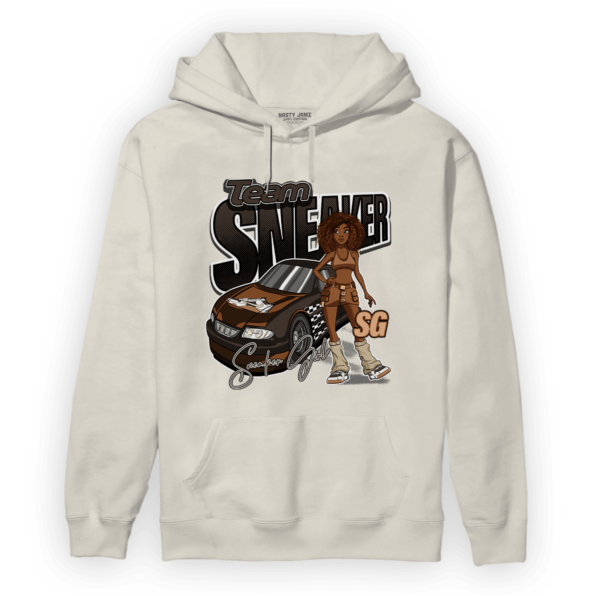Jumpman Jack Hoodie Match Team Sneaker Girl - NastyJamz