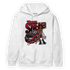 Spizike Low Bred Hoodie Match Team Sneaker Girl - NastyJamz