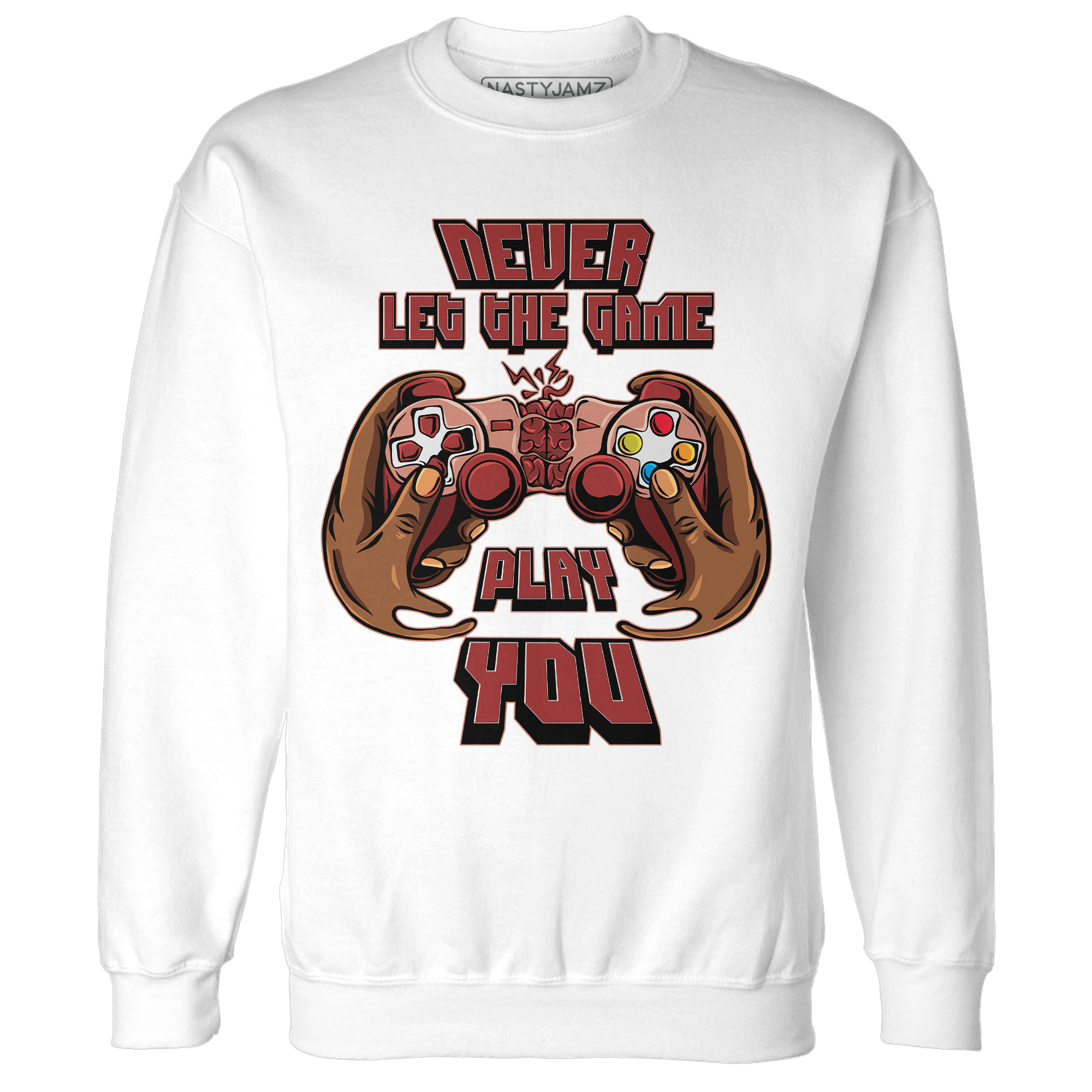 Dune Red 13s Sweatshirt Match The Game Changer - NastyJamz