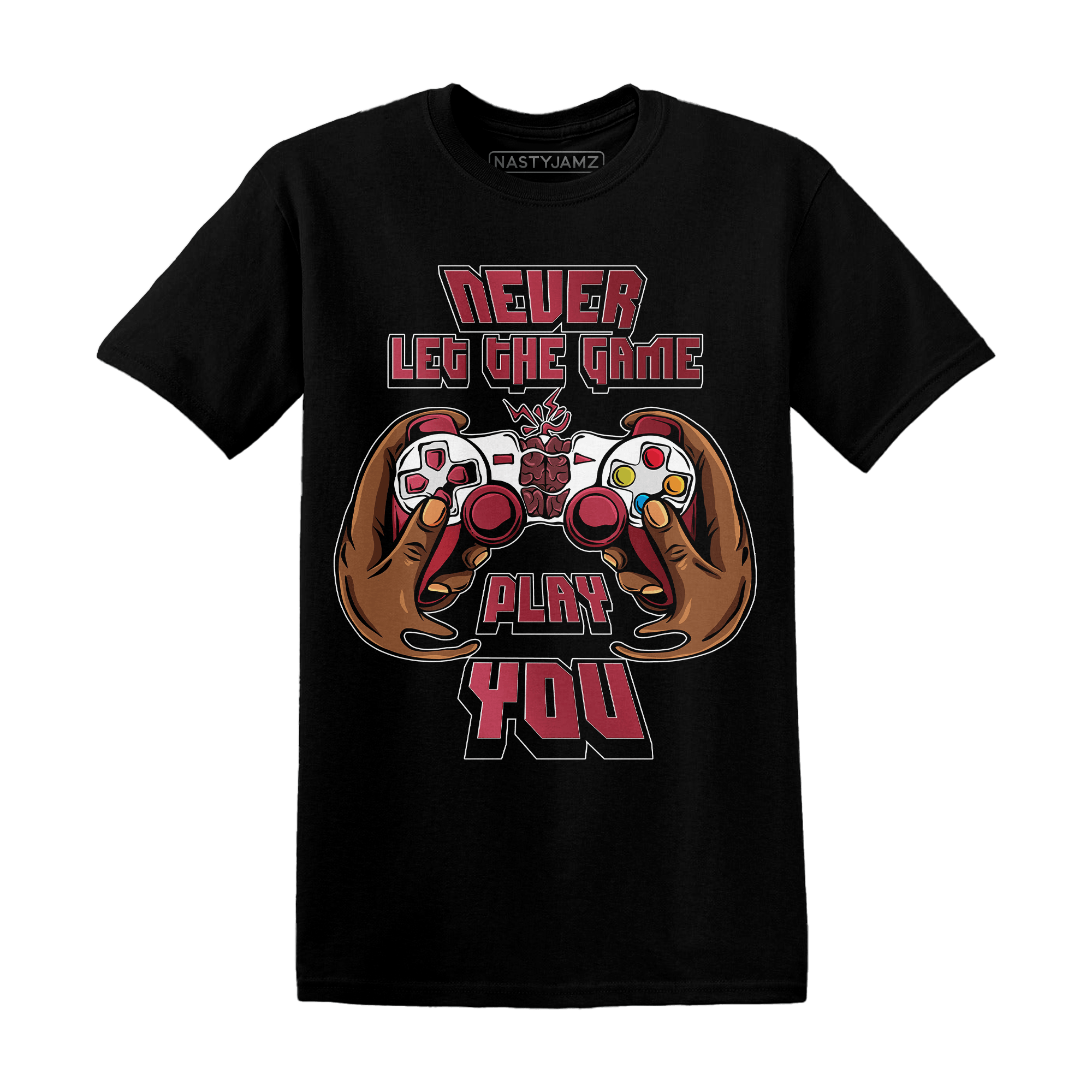 High 85 Metallic Burgundy 1s T Shirt Match The Game Changer - NastyJamz