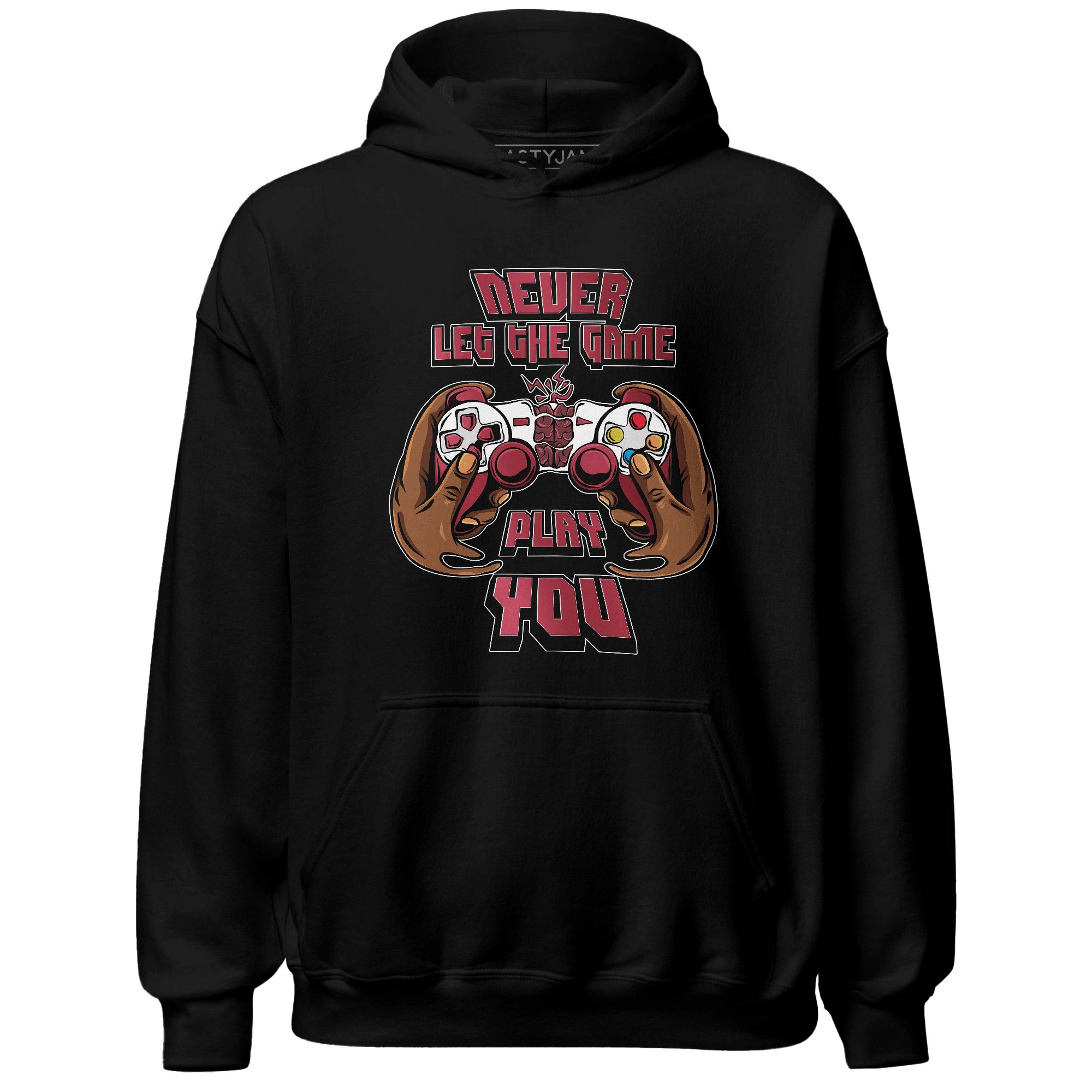 High 85 Metallic Burgundy 1s Hoodie Match The Game Changer - NastyJamz