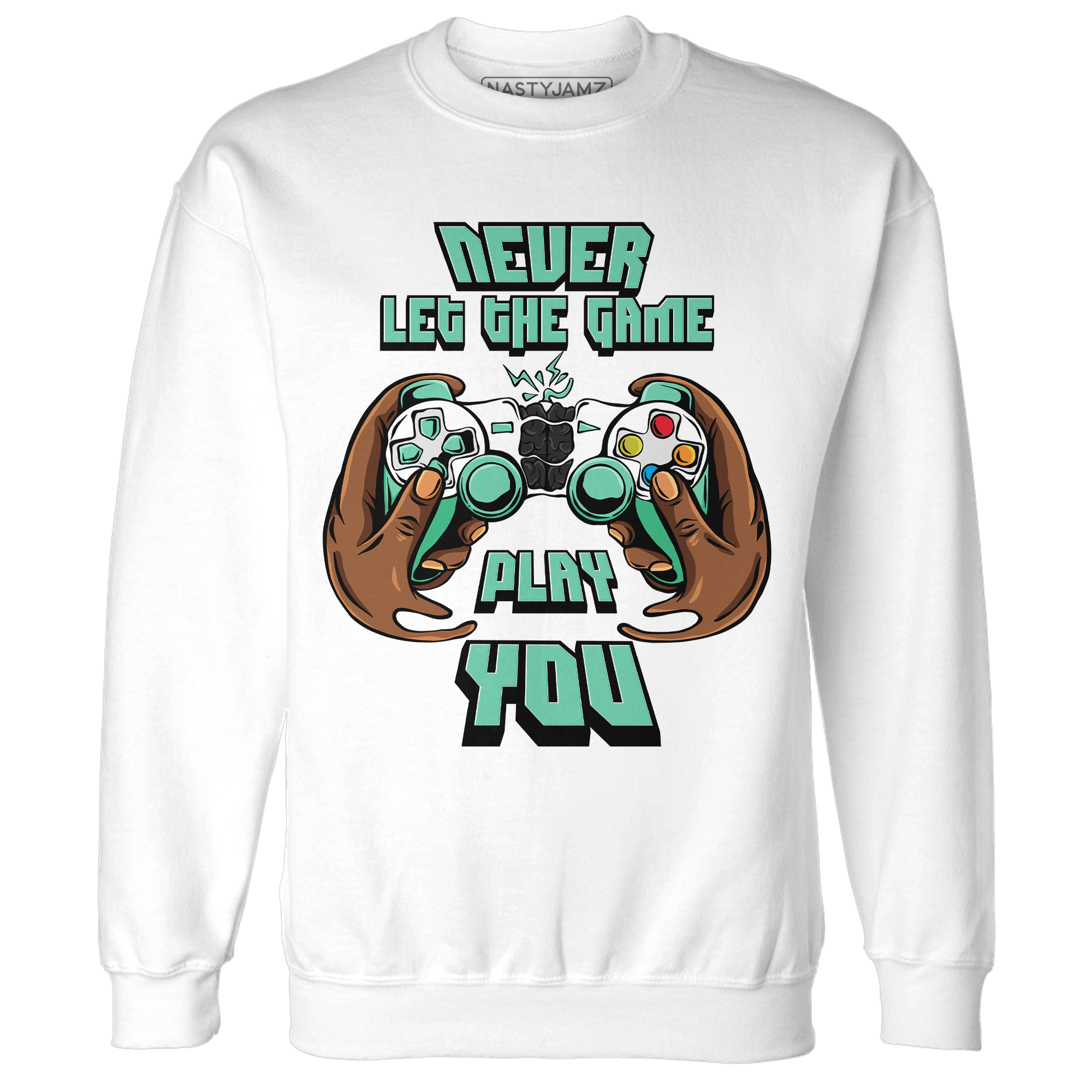 High OG Green Glow 1s Sweatshirt Match The Game Changer - NastyJamz