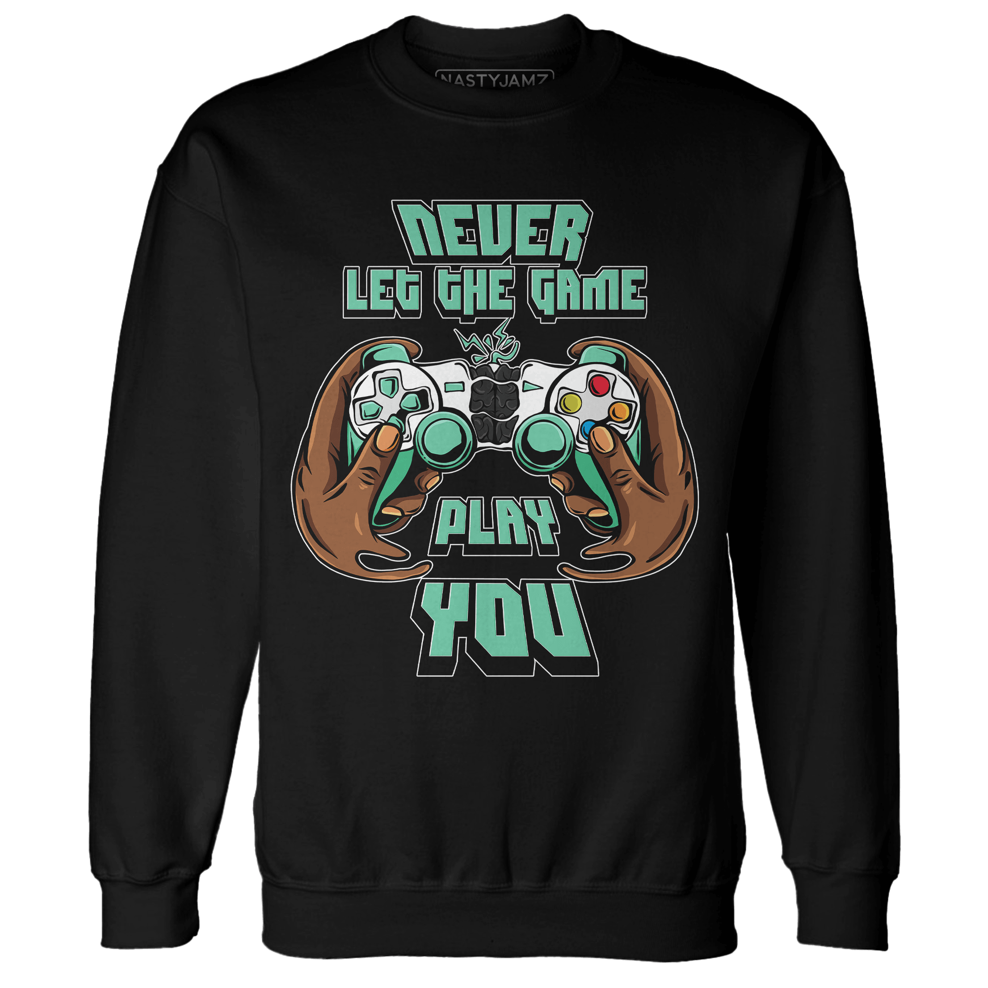 High OG Green Glow 1s Sweatshirt Match The Game Changer - NastyJamz