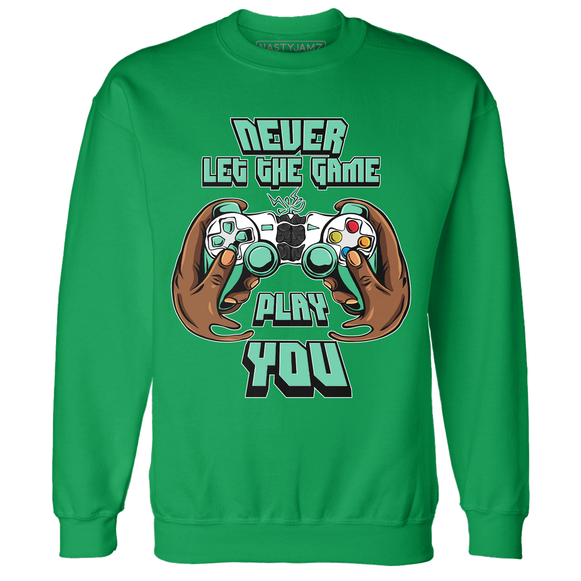 High OG Green Glow 1s Sweatshirt Match The Game Changer - NastyJamz
