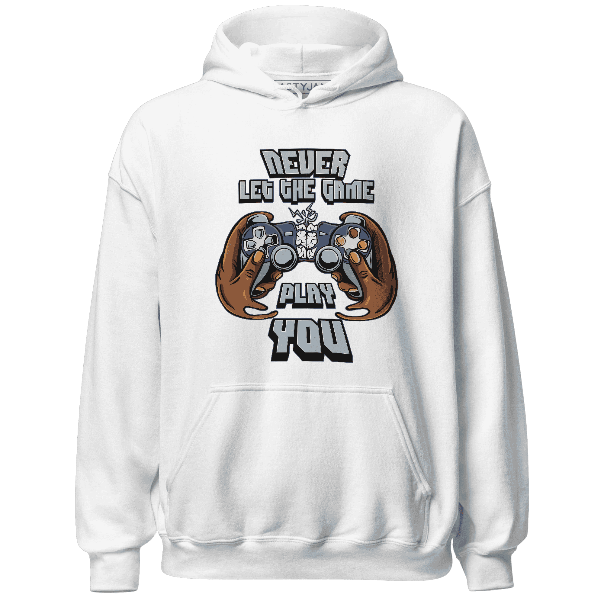 Mid Diffused Blue Grey 1s Hoodie Match The Game Changer - NastyJamz