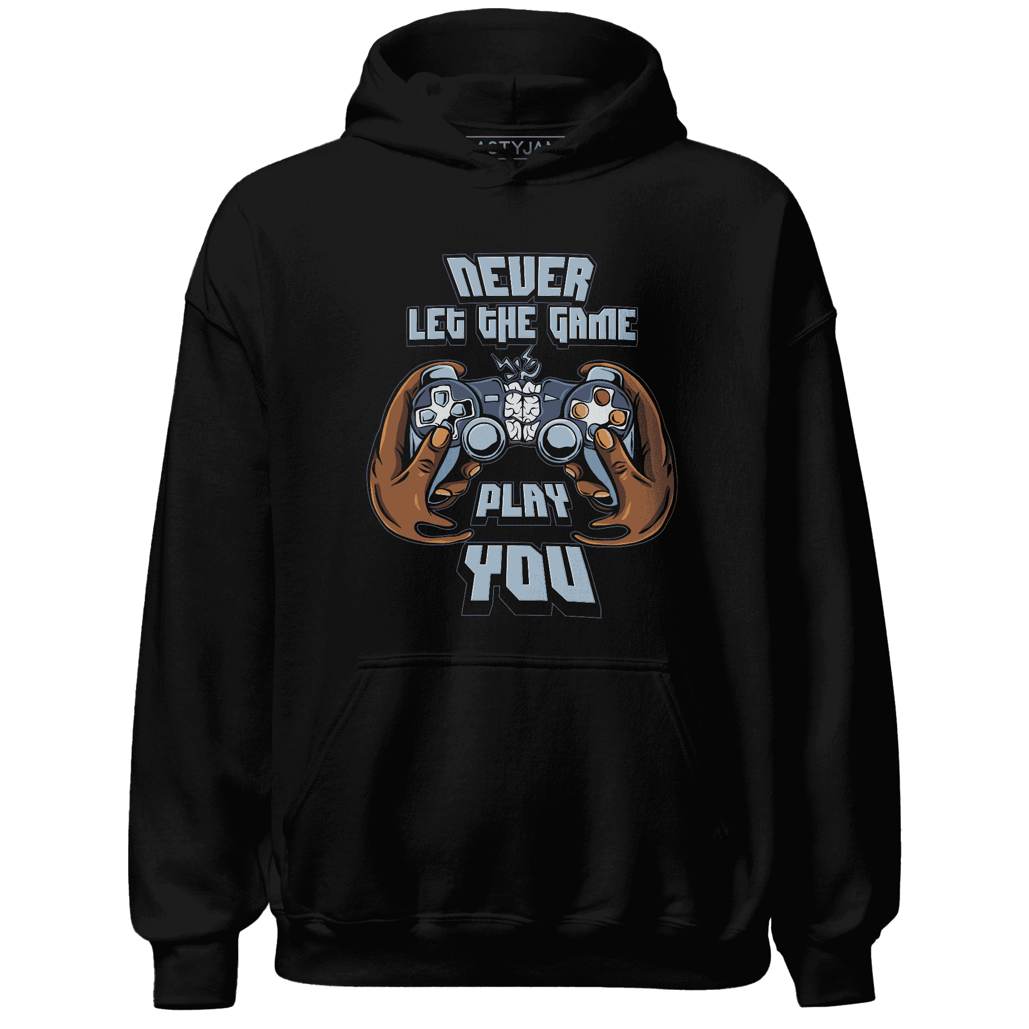 Mid Diffused Blue Grey 1s Hoodie Match The Game Changer - NastyJamz