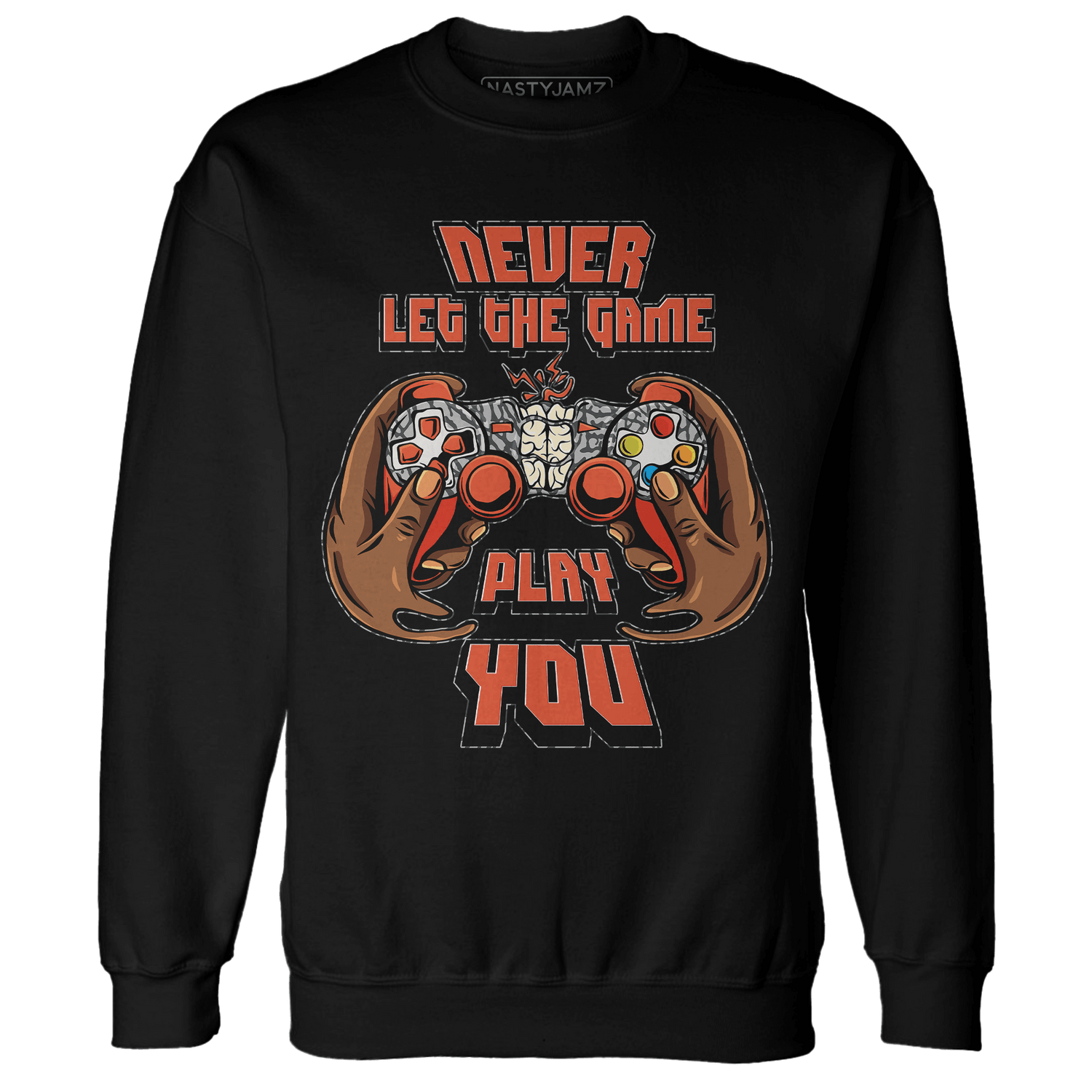 Georgia Peach 3s Sweatshirt Match The Game Changer - NastyJamz