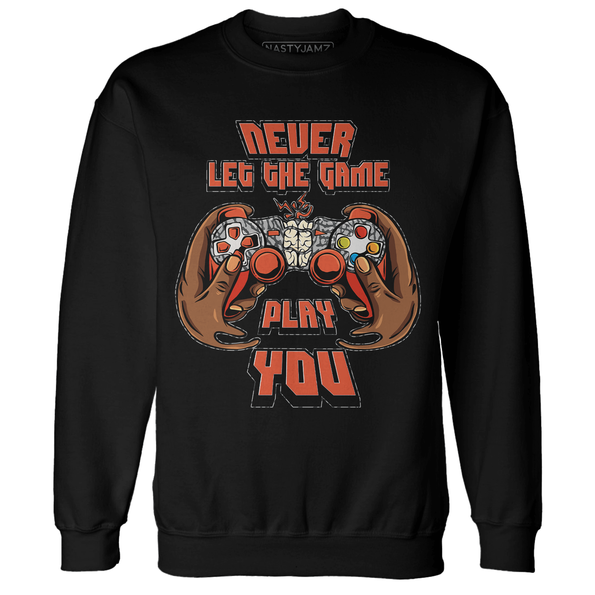 Georgia Peach 3s Sweatshirt Match The Game Changer - NastyJamz