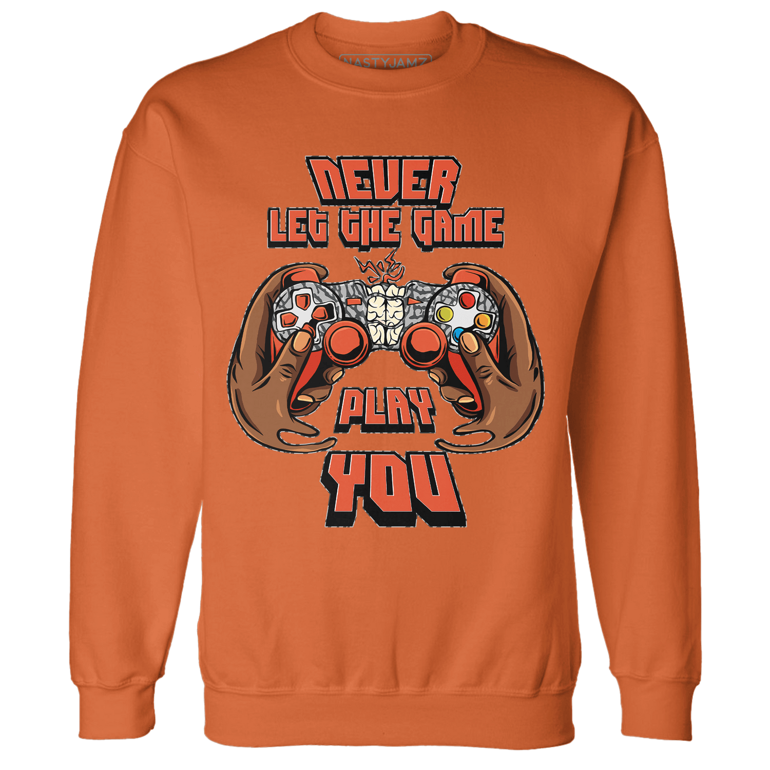 Georgia Peach 3s Sweatshirt Match The Game Changer - NastyJamz