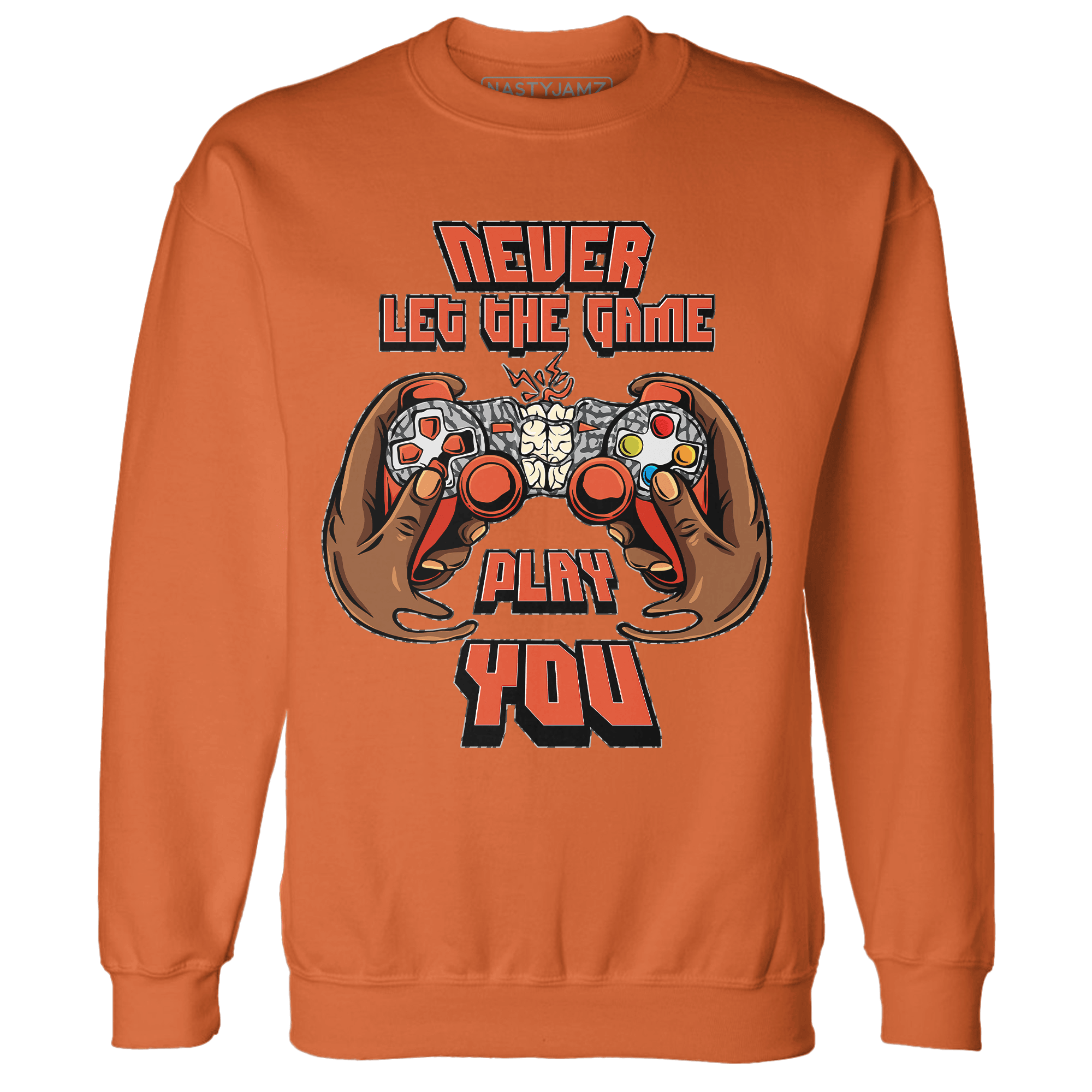 Georgia Peach 3s Sweatshirt Match The Game Changer - NastyJamz