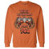 Georgia Peach 3s Sweatshirt Match The Game Changer - NastyJamz