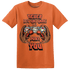 Georgia Peach 3s T Shirt Match The Game Changer - NastyJamz