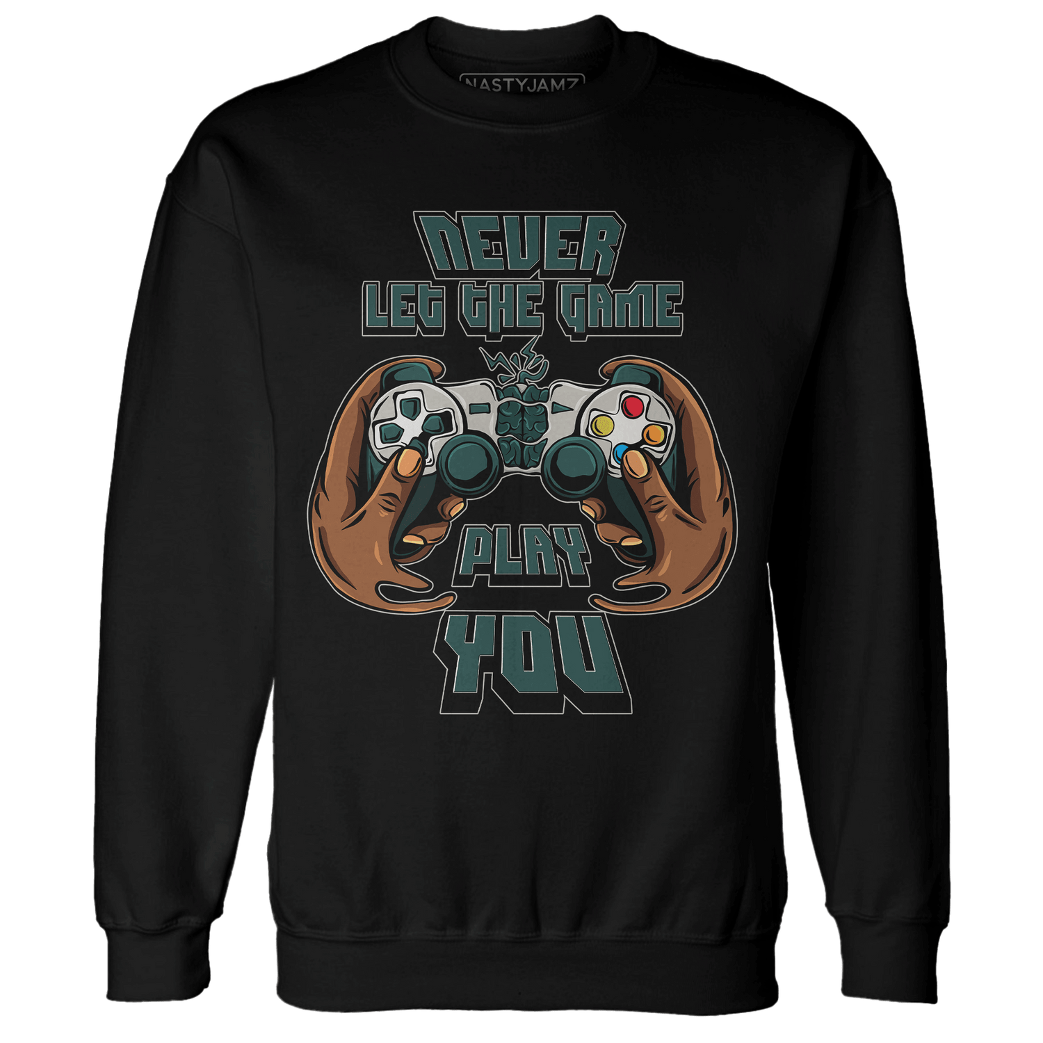 Oxidized Green 4s Sweatshirt Match The Game Changer - NastyJamz