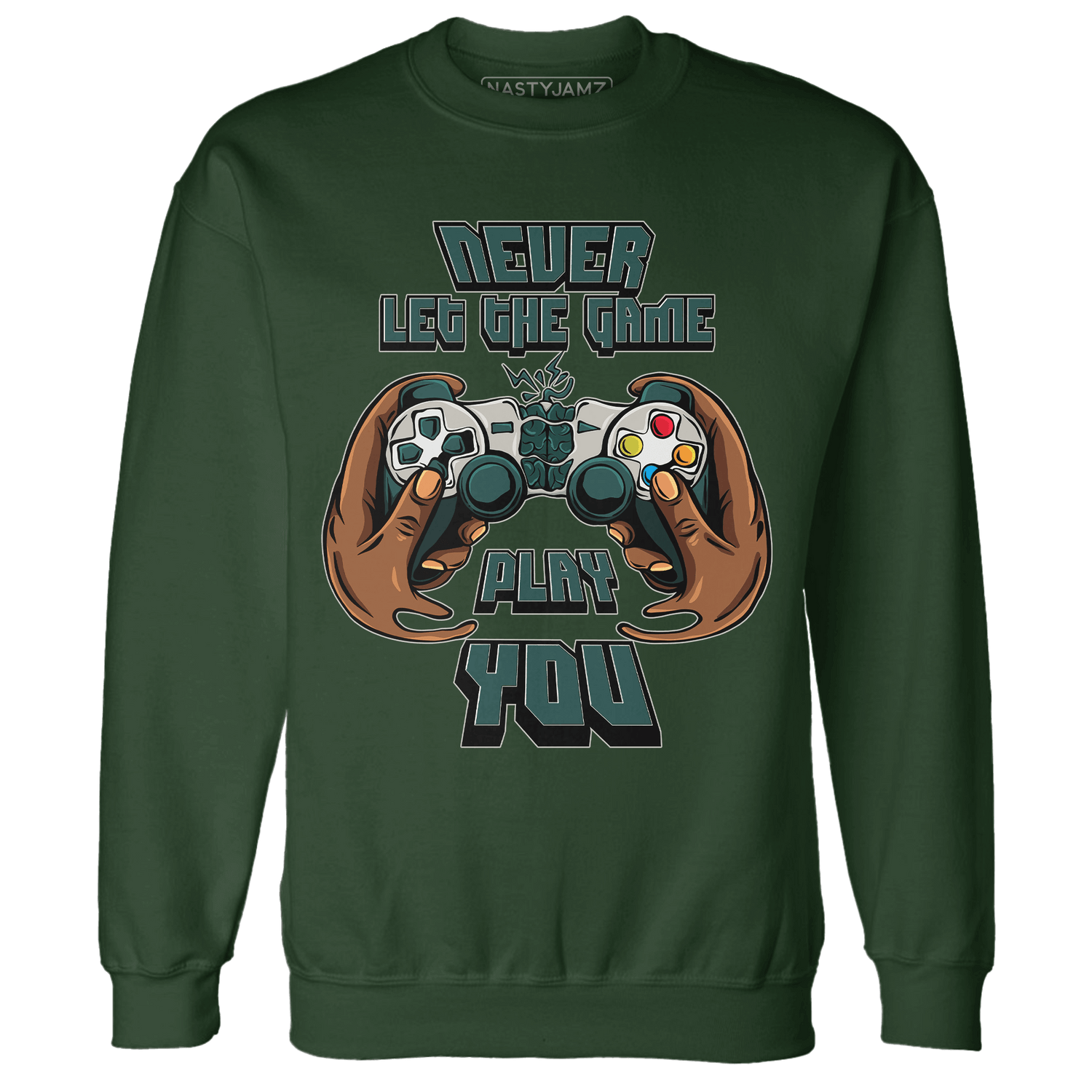 Oxidized Green 4s Sweatshirt Match The Game Changer - NastyJamz