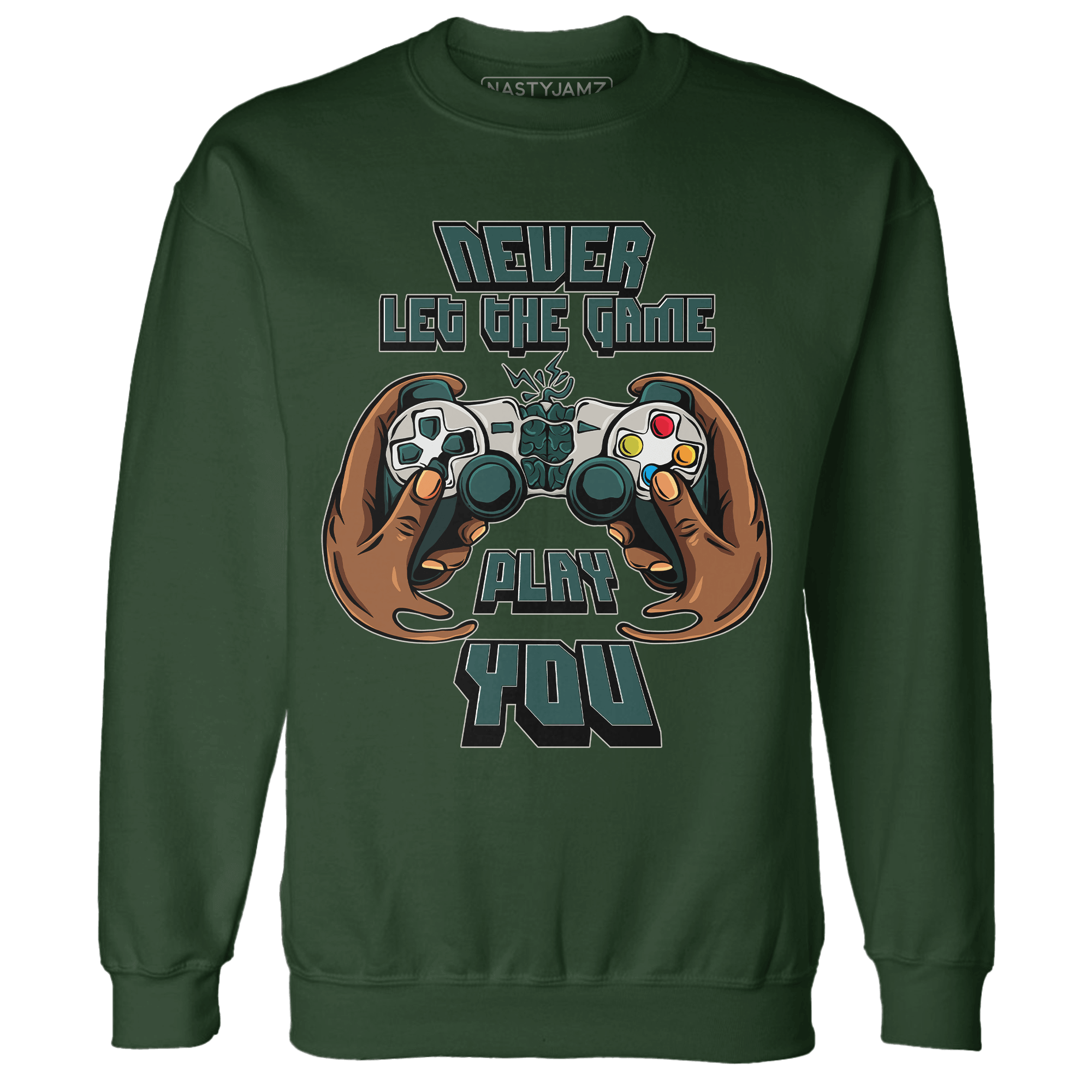 Oxidized Green 4s Sweatshirt Match The Game Changer - NastyJamz