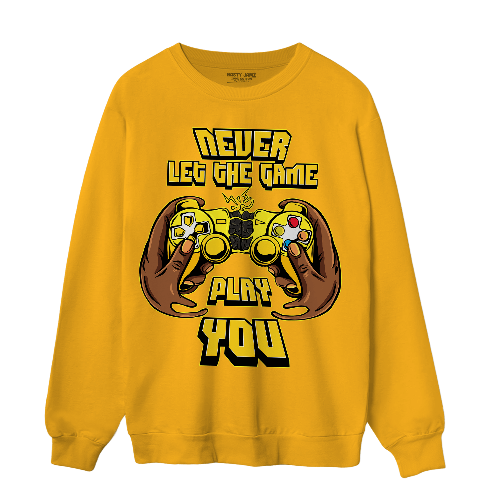 Vivid Sulfur 4s Sweatshirt Match The Game Changer - NastyJamz