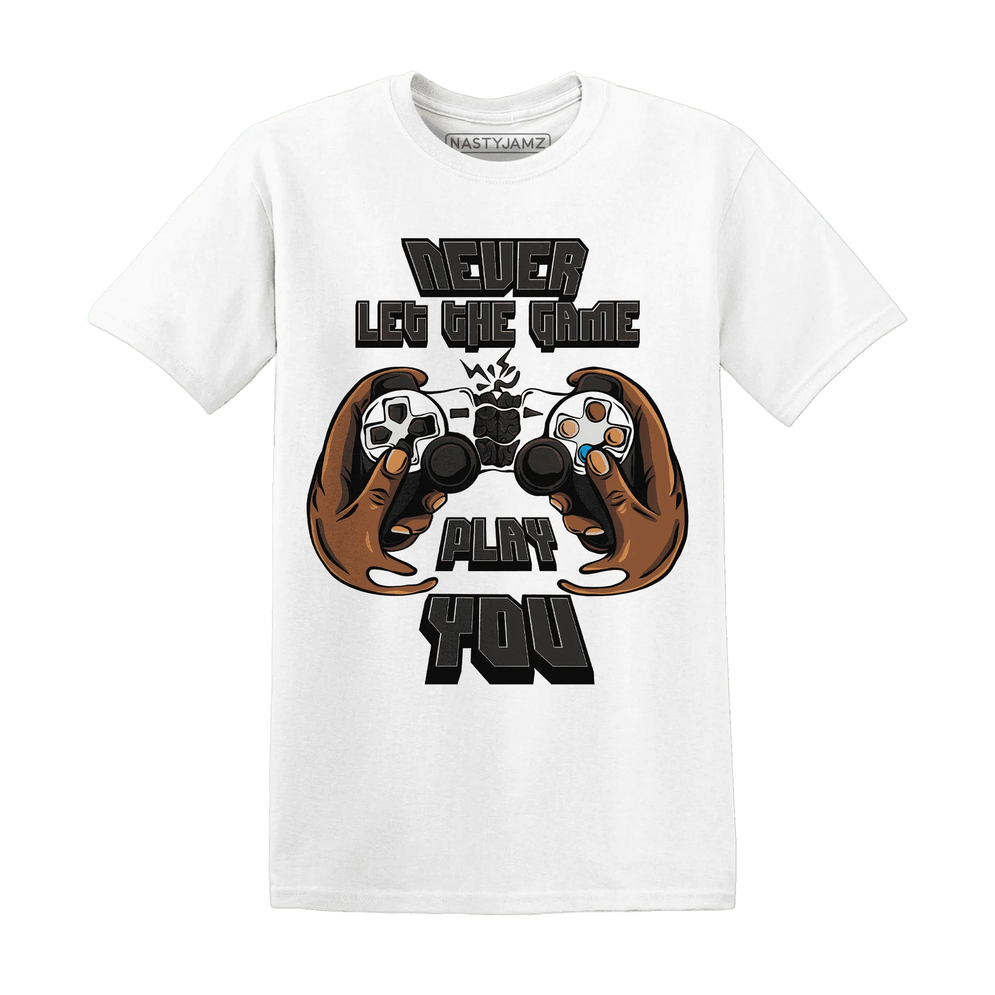 White-Thunder-4s-T-Shirt-Match-The-Game-Changer