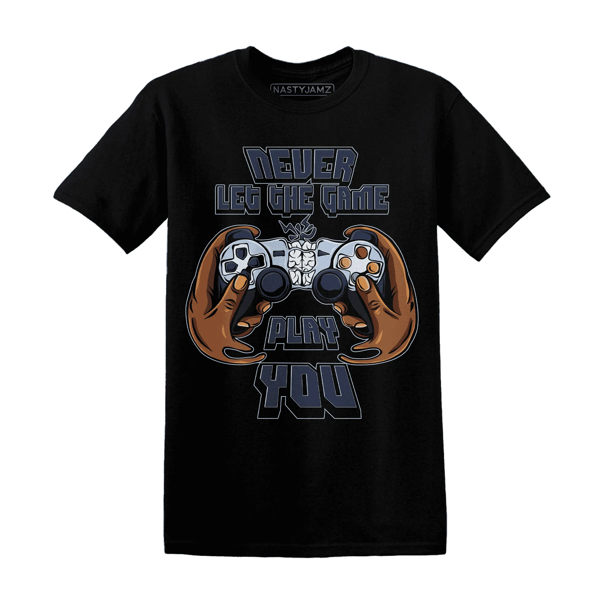 White-Navy-6s-T-Shirt-Match-The-Game-Changer