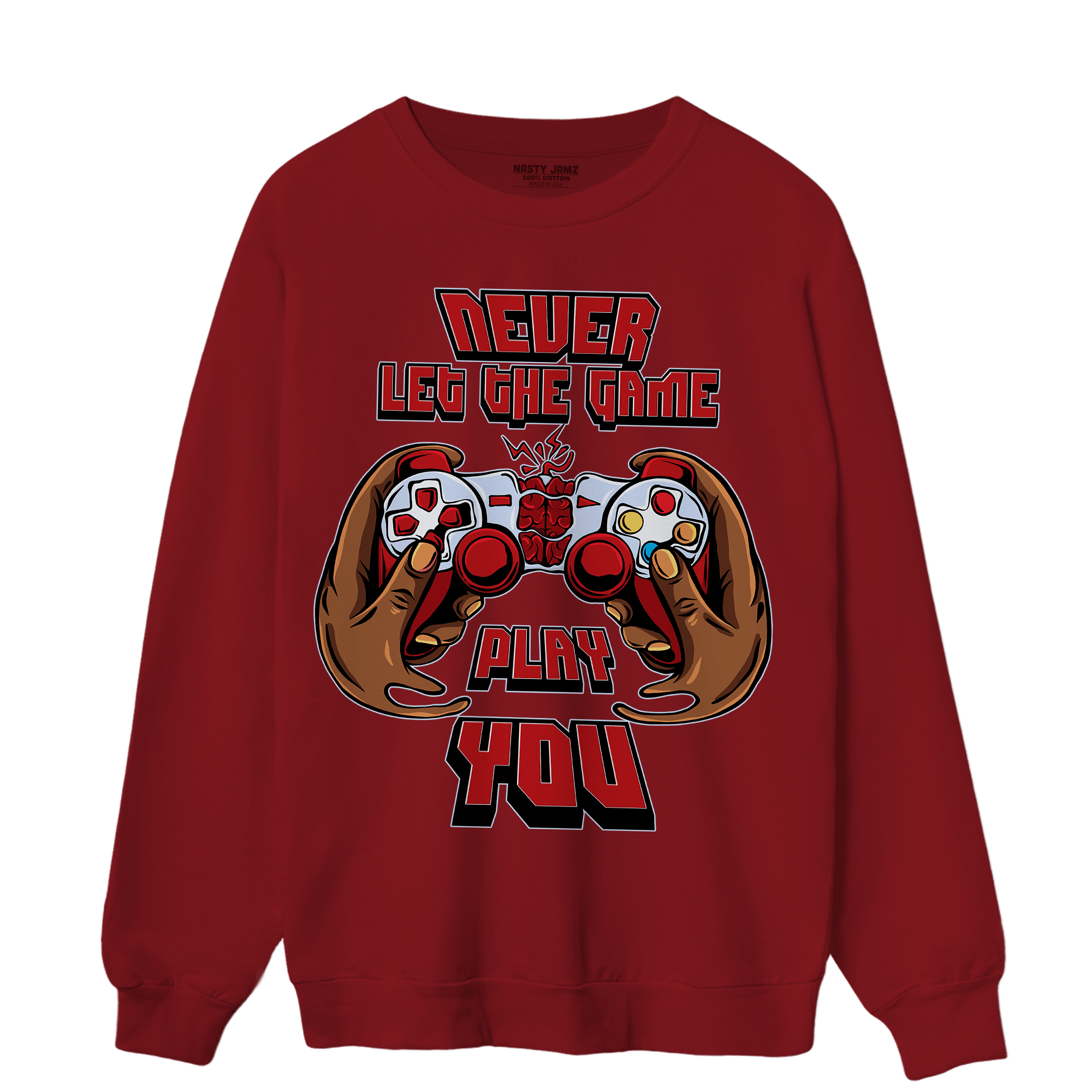 Cherry 11s Sweatshirt Match The Game Changer - NastyJamz