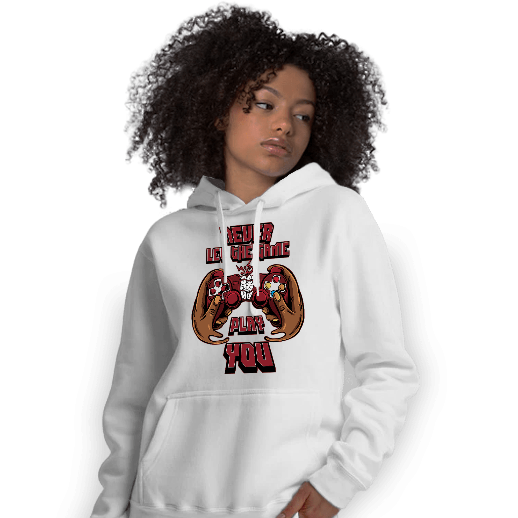 Cherry 12s Hoodie Match The Game Changer - NastyJamz