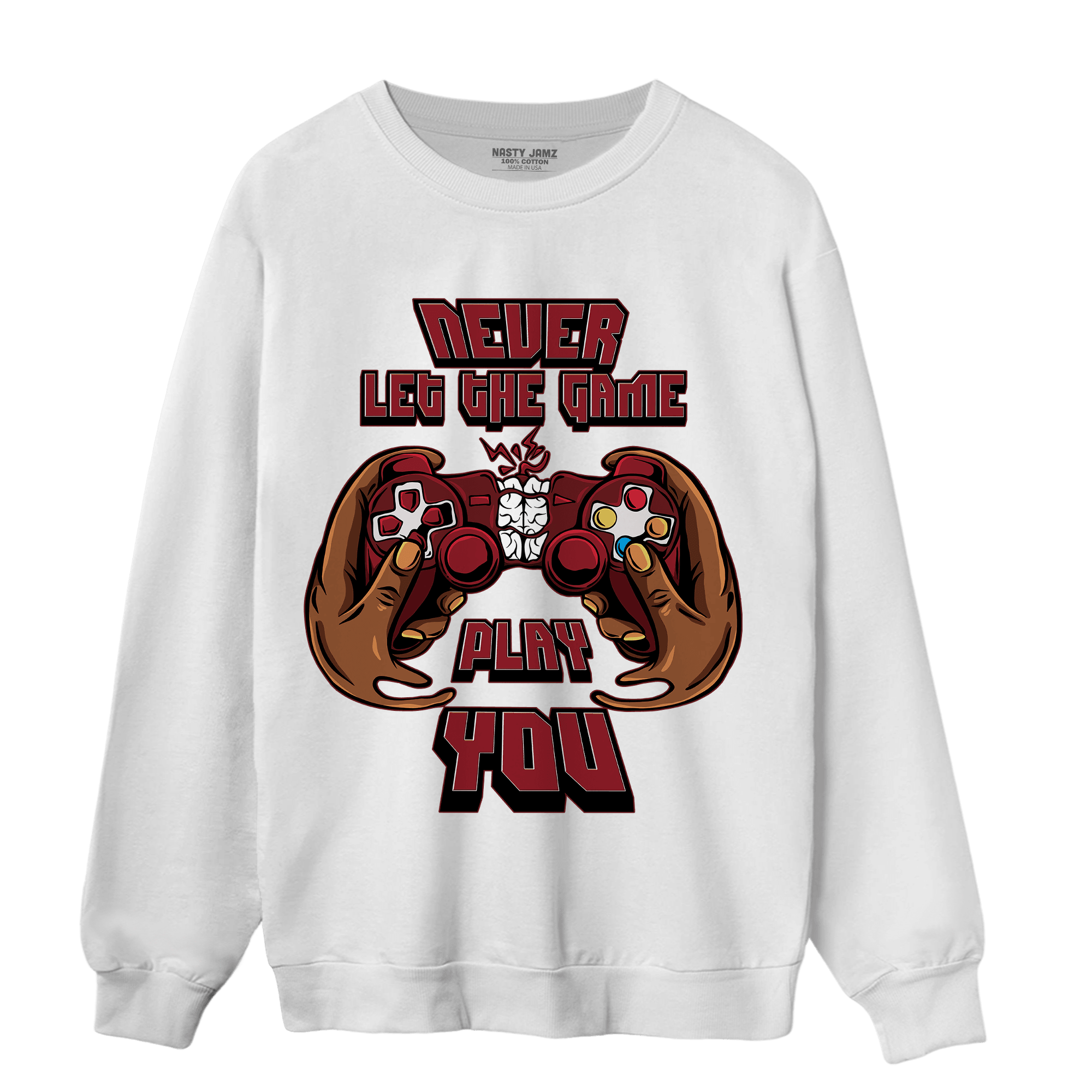 Cherry 12s Sweatshirt Match The Game Changer - NastyJamz