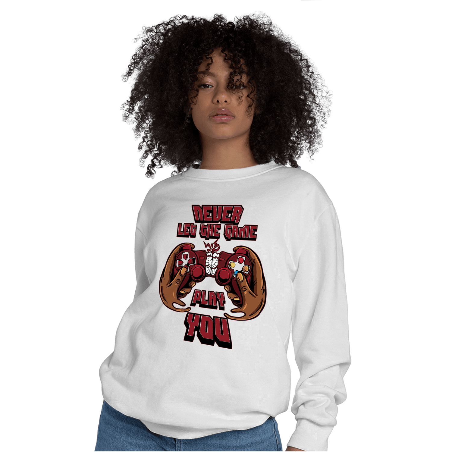 Cherry 12s Sweatshirt Match The Game Changer - NastyJamz