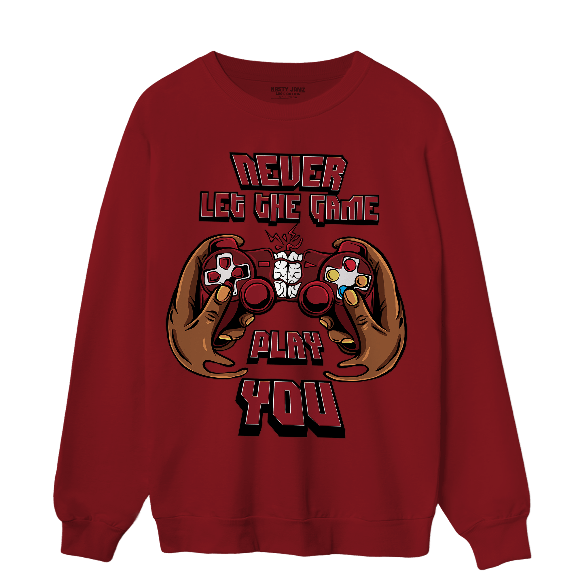 Cherry 12s Sweatshirt Match The Game Changer - NastyJamz