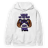Field Purple 12s Hoodie Match The Game Changer - NastyJamz