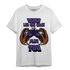 Field Purple 12s T Shirt Match The Game Changer - NastyJamz