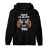 Retro High OG Black White 1s Hoodie Match The Game Changer - NastyJamz