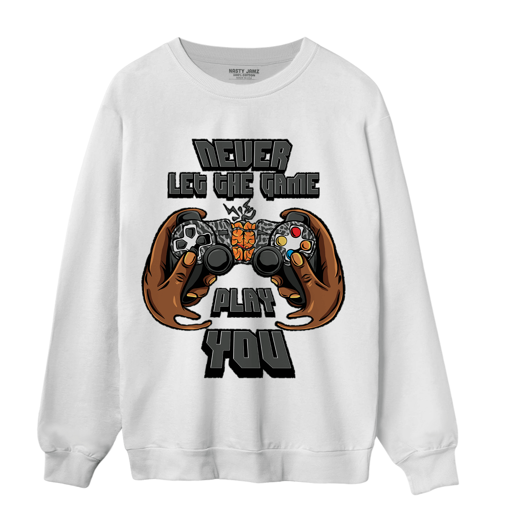 Fear Pack 3s Sweatshirt Match The Game Changer - NastyJamz