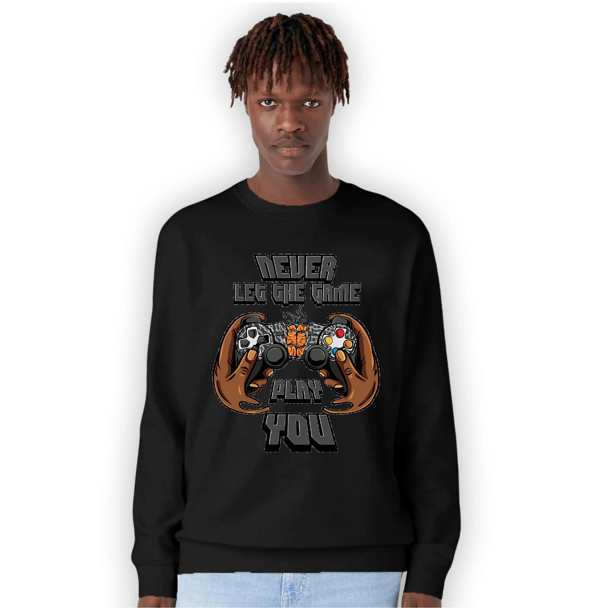 Fear Pack 3s Sweatshirt Match The Game Changer - NastyJamz